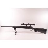 An ASGK model 700 air rifle with scope and slip