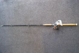 A Japanese made boat rod and reel