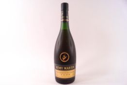 A bottle of Remy martin Champagne Cognac,