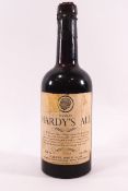 A bottle of vintage Thomas Hardy's Ale,