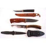 A Tapio Knife and three others