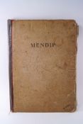 Mendip Hunt, A collection of hand coloured lithographs, caricatures of members of the Mendip Hunt,