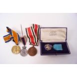 A WWI Victory medal named to 301243 GNL. J. PRITCHARD R.A.