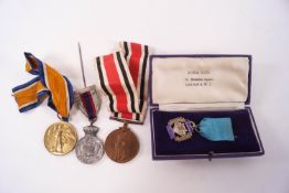 A WWI Victory medal named to 301243 GNL. J. PRITCHARD R.A.