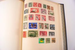 A collection of British and All World stamps in five albums and loose