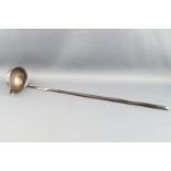 A George III silver punch ladle,