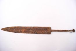 A Roman iron gladius sword,