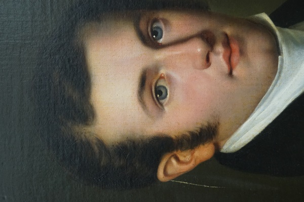 J Volpeliere (1790-1842), portrait of George Barkworth, oil on canvas, signed lower right, - Image 5 of 7