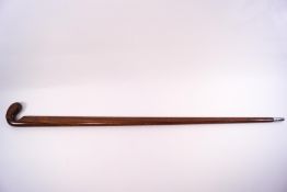 A 1920's Art Deco walking stick of tapering form