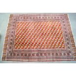 A mid-20th century Bokhara rug,