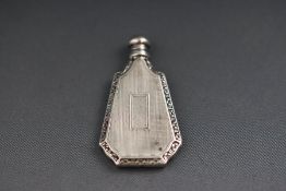 A miniature "Sterling" scent bottle, with screw top, 4cm high overall, 5.