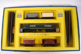 A boxed Hornby Dublo train set,