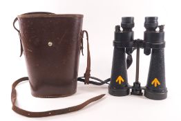 A pair of WWII Naval binoculars by Barr & Stroud, 7x,