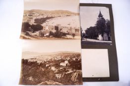 A collection of approximately two hundred and fourty photographs, down to album pages, pre-1920's,