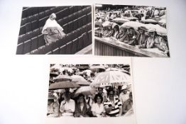 A collection of Tennis Press stills, Royalty at Wimbledon (36), Real Tennis (19),