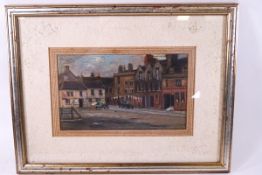 Doris Peppercorn, The Old Quay, pastel, signed lower right and dated 1928(?),