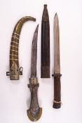 A German bayonet, the blade stamped Weyersberg Solingen,