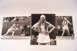 A collection of Tennis Press photos, Women (1960-1980's),