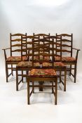 An Ercol elm drawleaf dining table with stretchered base, 74cm high x 152cm wide x 92cm deep,