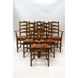 An Ercol elm drawleaf dining table with stretchered base, 74cm high x 152cm wide x 92cm deep,