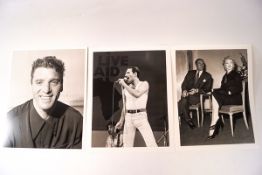 Various Pop music and Cinema Press photos from original negatives, including Beatles, Monroe,