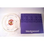 Manchester United Centenary year, Wedgwood Plate 1978,