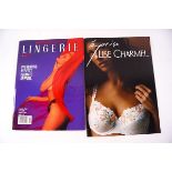 A quantity of Glamour lingerie magazines including Playboy (4), Myla (2),