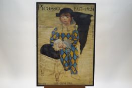 A Picasso exhibition poster, Venice 1998,