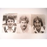 Various Cricket Press photos, various sizes, Team, Portraits, Test & County Players,