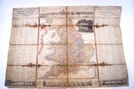 Langley's New Travelling and Commercial map of England and Wales (1831)? and a 19th century Grant