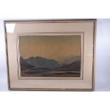 Percy Lancaster, R.I. (1878-1951) A Mountain Tarn, watercolour