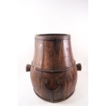 A French butter churn,