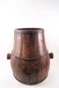 A French butter churn,