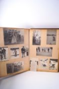 Military, two photo albums, compiled by Wilfred Holland-Hibbet, Lt in 1st Hertfordshire Yeomanry,