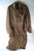 A WWII Officer's greatcoat,