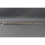 A George III silver meat skewer, by Wm. Eley, Wm. Fearn and Wm.