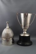 A silver Glastonbury Christmas Fat Stock Show and Sale cup, dated 1969, by Joseph Gloster Ltd. 15.