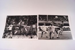 Football, 16 x 12" and smaller, Press photographs, including Action shots, England, Sammy Lee,