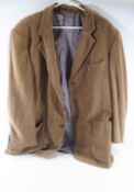 A Marks & Spencer gentleman's brown jacket, cotton mix, (size 46", medium,