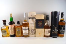 6 bottles of whisky comprising : 1 Caol lla 12 year old (700ml,