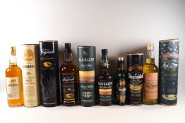 5 bottles of whisky, comprising : 1 Old Glenn 10 year old (700ml, 40% proof,