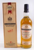 Knockando 1974 whisky, 40% proof, 750ml,