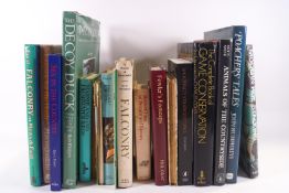 Various books on Falconry,