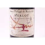 One bottle of Baron Philippe de Rothschild Merlot vin de Pays D' Oc,