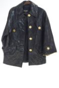 A Chanel boutique leather jacket, approximately size 16,