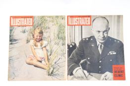 Illustrated magazine, 1940 - 1950's, with coloured advert, Stories, Fashion, Events etc,