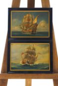W.Paulton-Smith, In Full Sail, oil on board, signed lower right, 23.