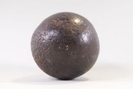 A 17th/18th century cannon ball, possibly Civil War,