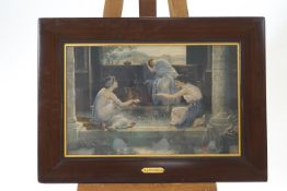 After E.J Poynter, Ladies at their bathhouse, colour print