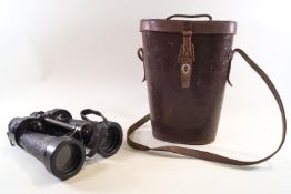 A pair of WWII Barr and stroud 7X Naval binoculars, CF41, AP No. 1900A, serial No.